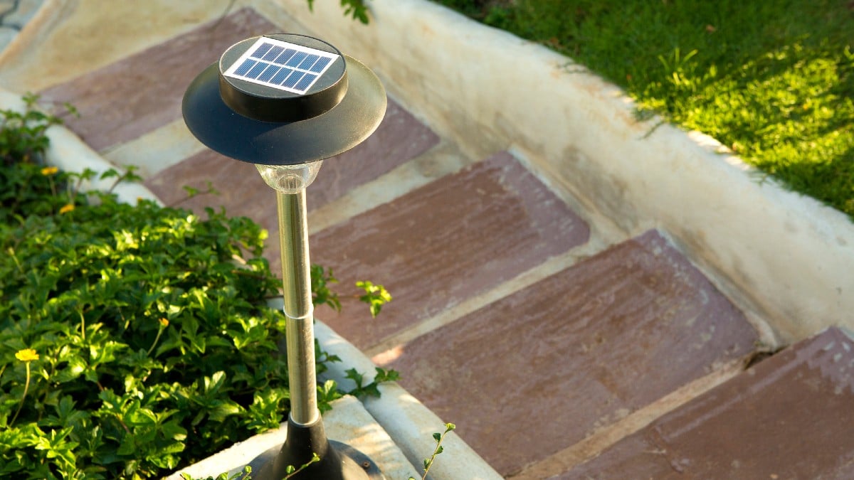 Solar-Powered Outdoor Lights
