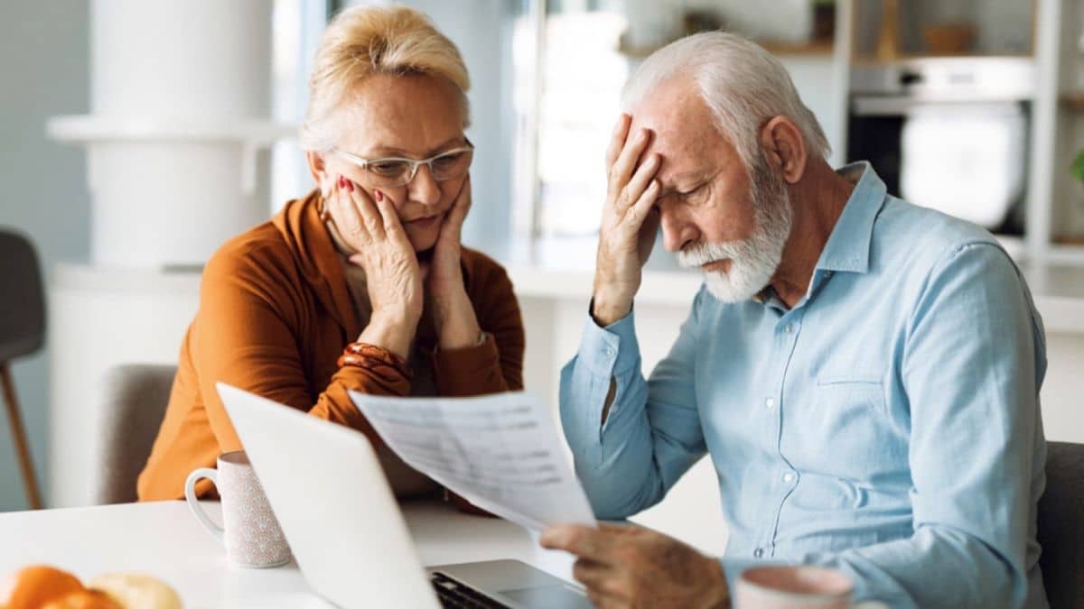 stressed seniors over bills