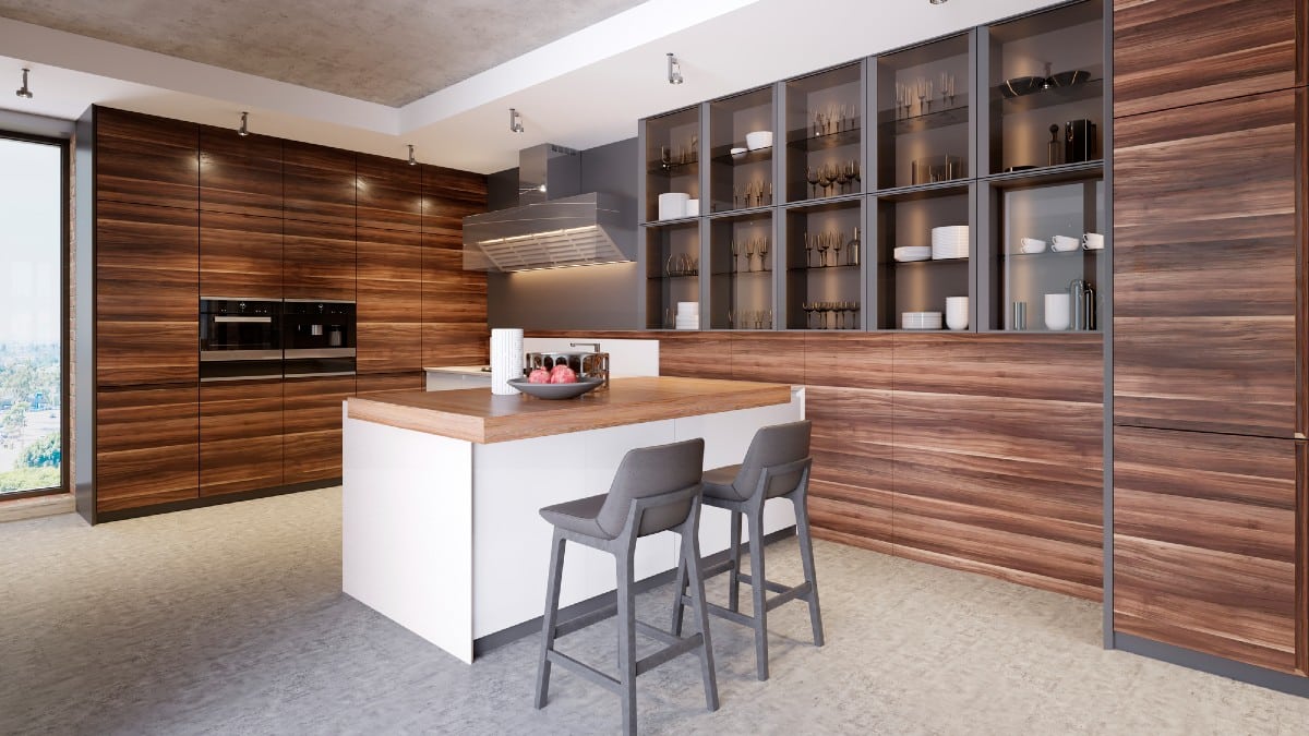 Modern design kitchen