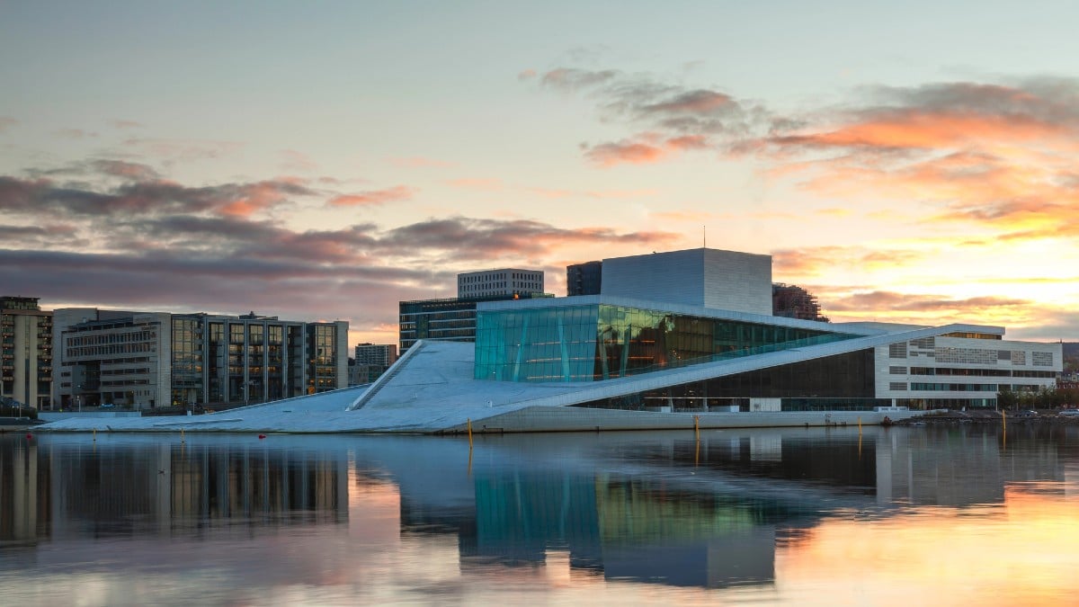 The Royal opera house Oslo, Norway