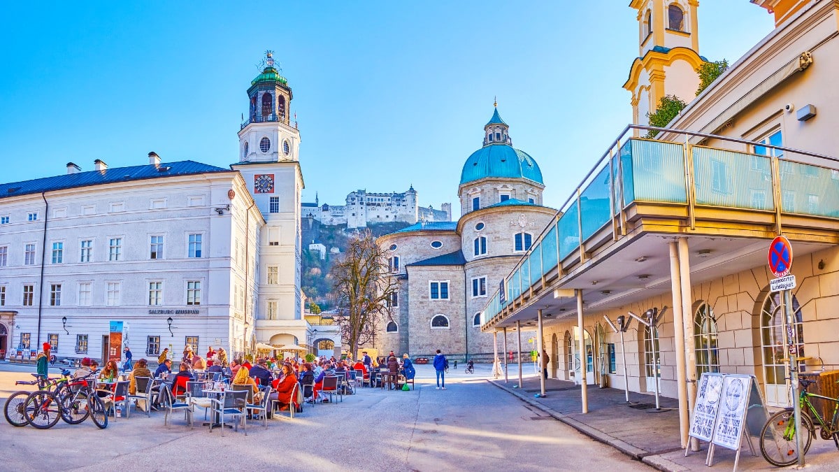 The old Salzburg's highlights, Austria